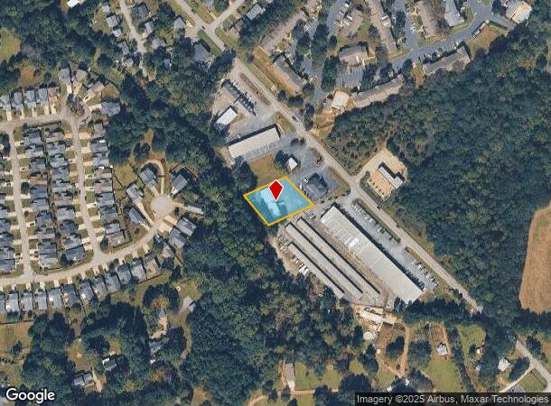 832 Powdersville Rd, Easley, SC Parcel Map