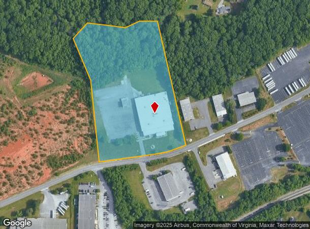  1015 Dillard Dr, Forest, VA Parcel Map