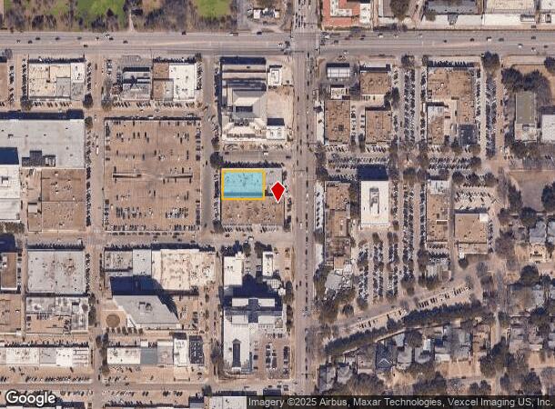  8307 Preston Rd, Dallas, TX Parcel Map
