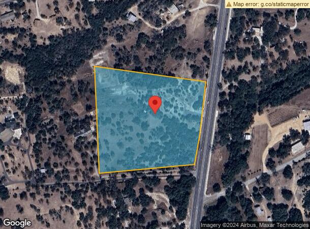  2835 N Highway 183, Liberty Hill, TX Parcel Map