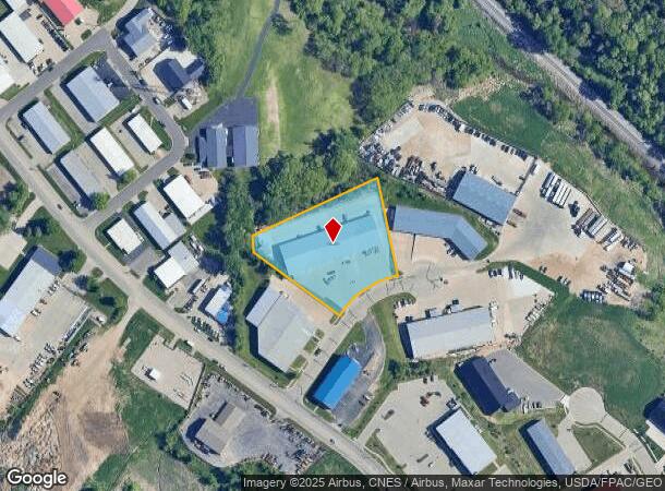 3185 Hughes Ct, Dubuque, IA Parcel Map