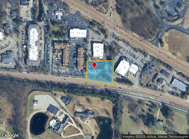  9330 Poplar Pike, Germantown, TN Parcel Map