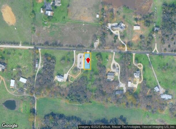 3420 N Elm Bottom Cir, Aubrey, TX Parcel Map