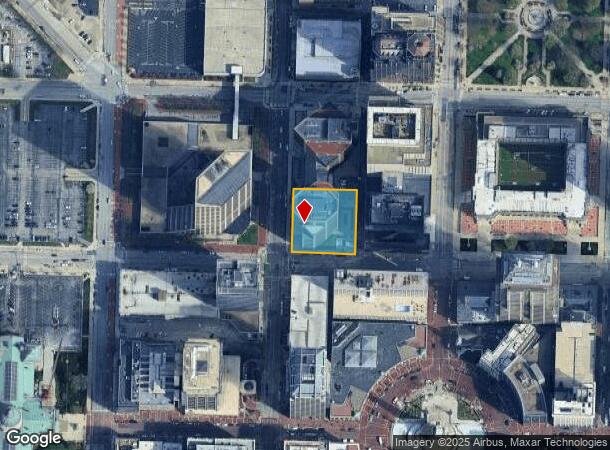201 N Illinois St, Indianapolis, IN Parcel Map