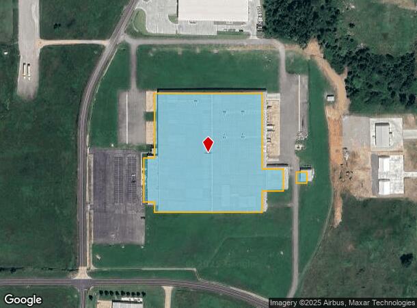 1020 Moccasin Ave, Tahlequah, OK Parcel Map