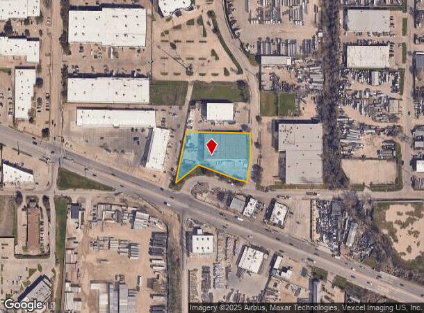 2223 Lombardy Ln, Dallas, TX Parcel Map