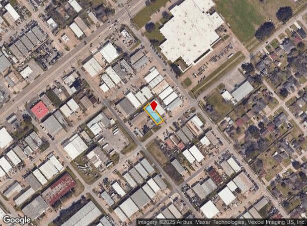  1209 Washington St, South Houston, TX Parcel Map