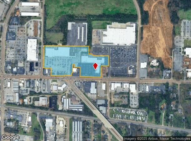 622 W Poplar Ave, Collierville, TN Parcel Map