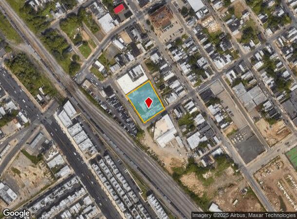  2740 Amber St, Philadelphia, PA Parcel Map