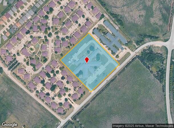 250 W British Flying School Blvd, Terrell, TX Parcel Map