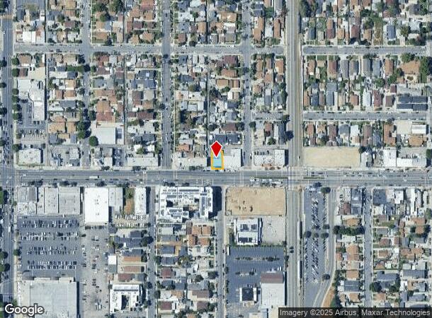  1621 E Florence Ave, Los Angeles, CA Parcel Map