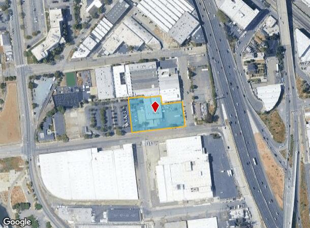 2100 Dennison St, Oakland, CA Parcel Map