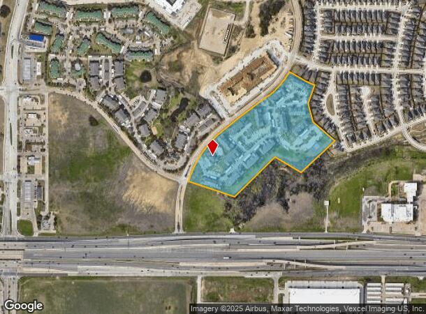  5350 Fossil Creek Blvd, Fort Worth, TX Parcel Map