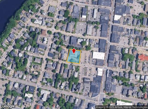  58 Chestnut St, Waltham, MA Parcel Map