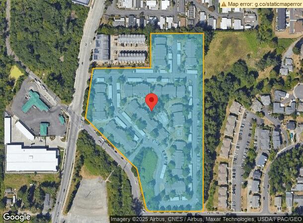  1705 E Maple St, Bellingham, WA Parcel Map