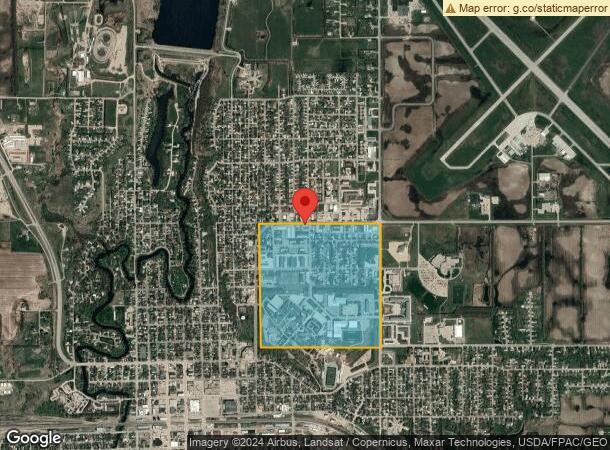  720 13Th St Ne, Jamestown, ND Parcel Map