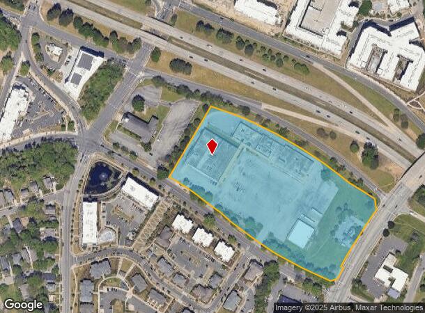 401 E Lakewood Ave, Durham, NC Parcel Map