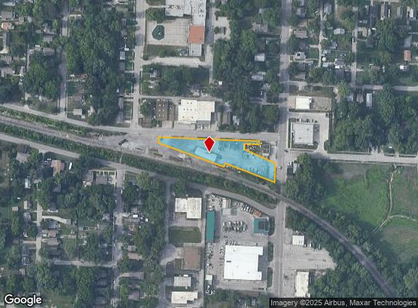  1405 W South Ave, Independence, MO Parcel Map