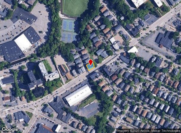  1038 Main St, Worcester, MA Parcel Map