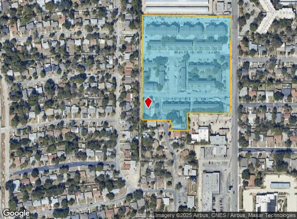  3747 West Ave, San Antonio, TX Parcel Map