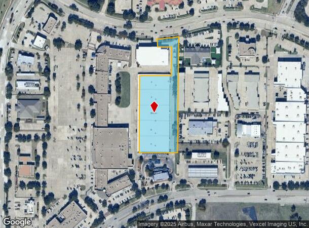  6500 W Plano Pkwy, Plano, TX Parcel Map