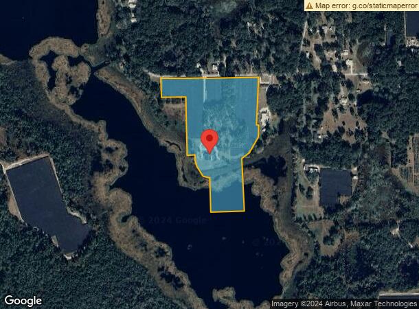  1101 Shaw Lake Rd, Pierson, FL Parcel Map