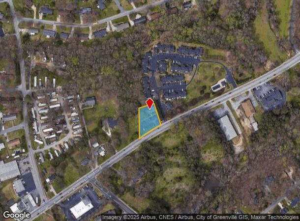  309 E Butler Rd, Mauldin, SC Parcel Map