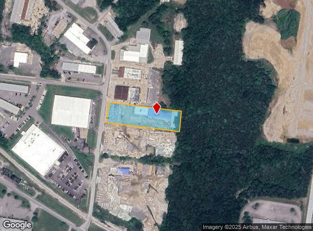  405 Industrial Dr, Mount Juliet, TN Parcel Map