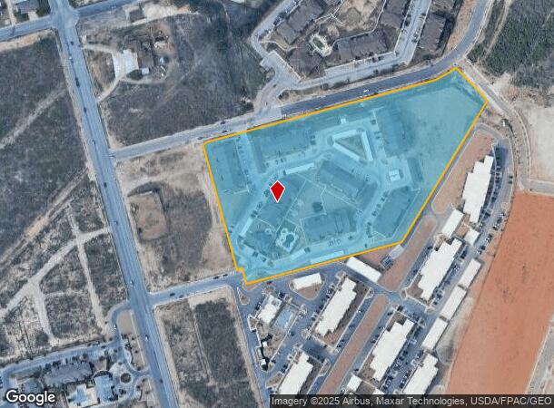 1201 Albert, Midland, TX Parcel Map