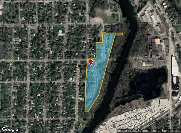 320 Thomas St, Three Rivers, MI Parcel Map