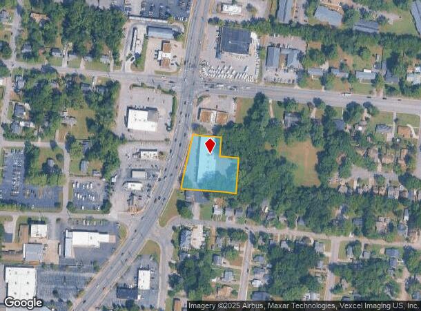  1310 Memorial Blvd, Murfreesboro, TN Parcel Map