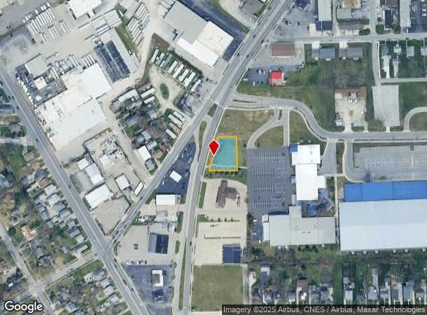  3322 N Clinton St, Fort Wayne, IN Parcel Map