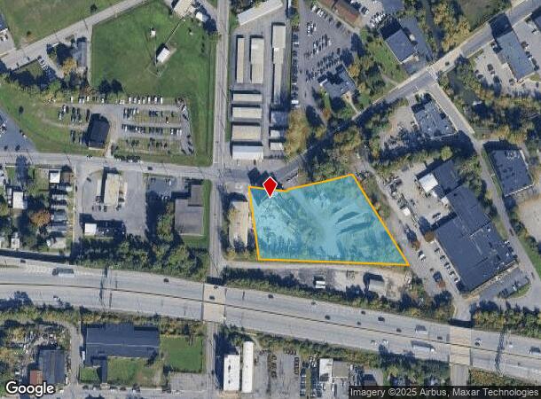 411 Spencer St, Syracuse, NY Parcel Map