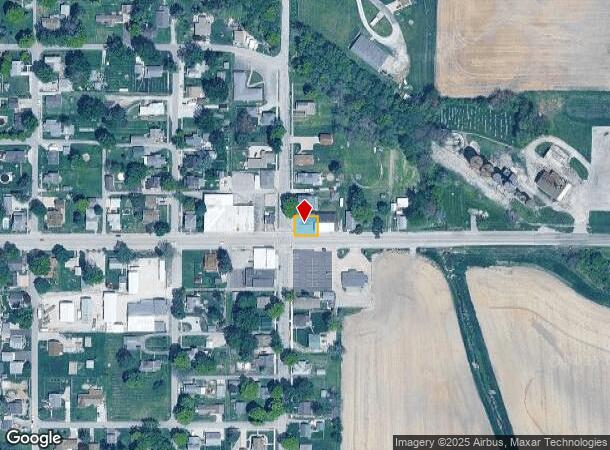 100 E Main St, Sulphur Springs, IN Parcel Map