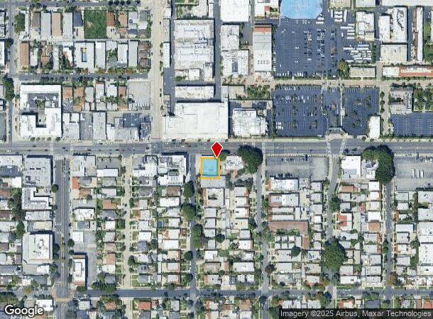  5546 Melrose Ave, Los Angeles, CA Parcel Map