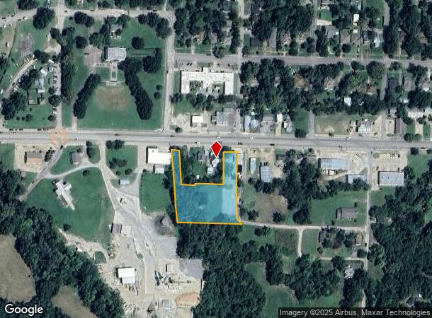  709 W Sam Rayburn Dr, Bonham, TX Parcel Map