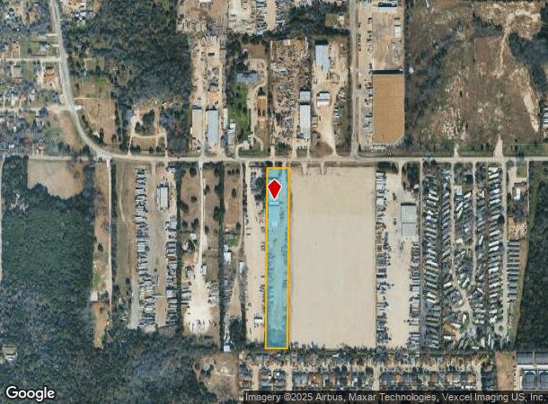  5524 W Ledbetter Dr, Dallas, TX Parcel Map