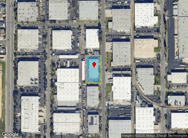  12241 Industry St, Garden Grove, CA Parcel Map