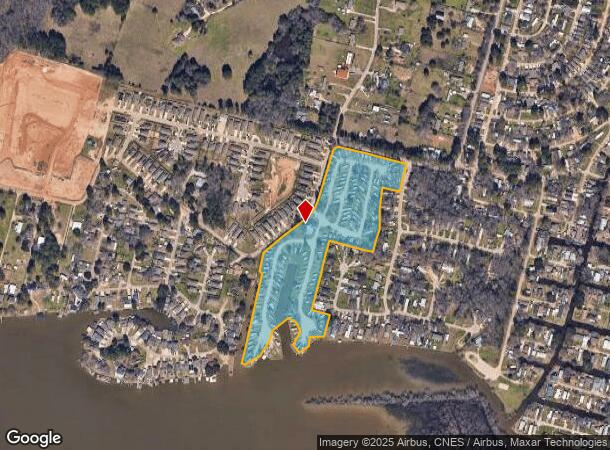 12765 Lake Conroe Bay Rd, Willis, TX Parcel Map