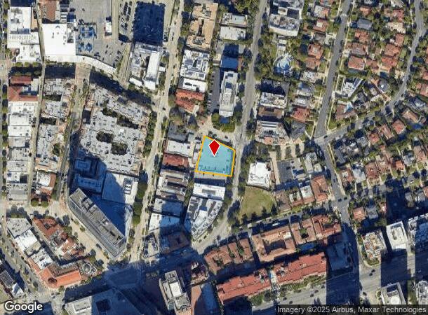  1015 Hilgard Ave, Los Angeles, CA Parcel Map