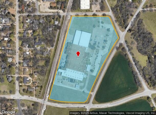 555 S Lancaster Hutchins Rd, Lancaster, TX Parcel Map