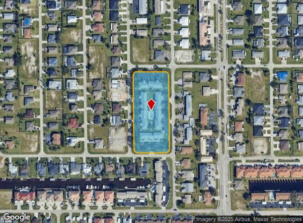  4615 Sw 8Th Ct, Cape Coral, FL Parcel Map