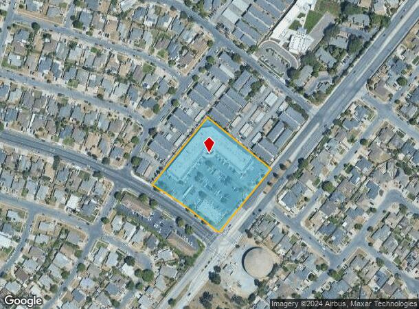  631 E Alvin Dr, Salinas, CA Parcel Map