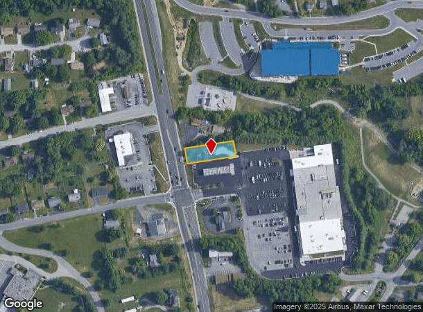  567 N Franklin St, Christiansburg, VA Parcel Map