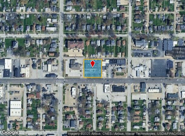  1432 W Locust St, Davenport, IA Parcel Map