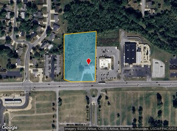  2727 Harding Hwy, Lima, OH Parcel Map