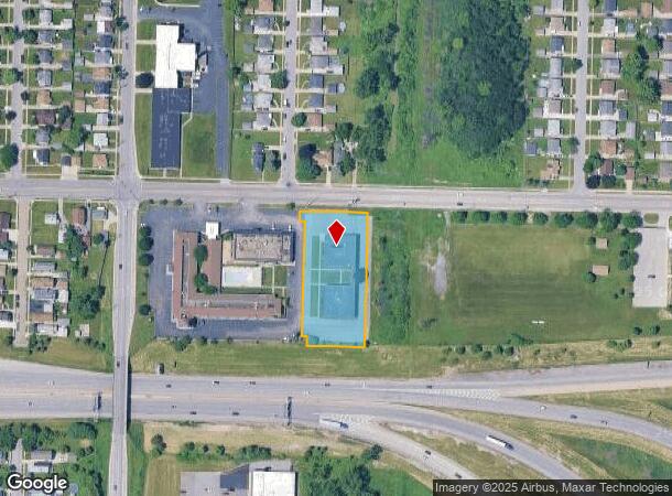 609 Dingens St, Buffalo, NY Parcel Map