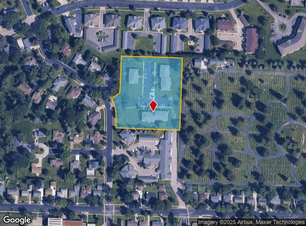 1002 Monroe St, Fort Atkinson, WI Parcel Map