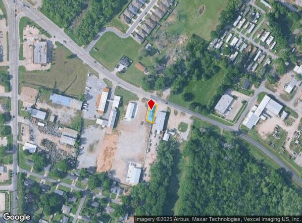  3720 Pinhook Rd, Broussard, LA Parcel Map