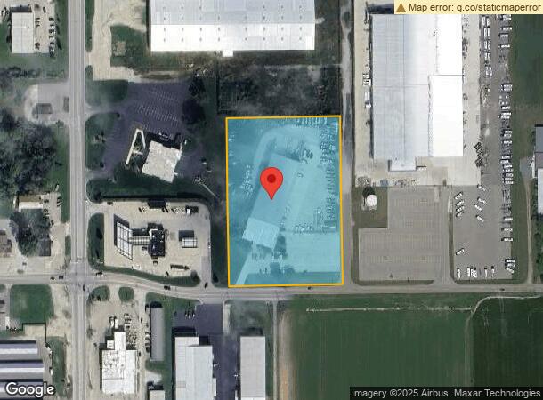  1028 E Waterford St, Wakarusa, IN Parcel Map